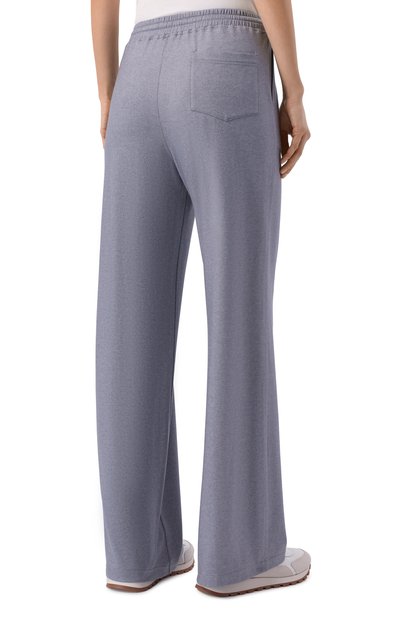 Брюки из кашемира и шелка MVST серого цвета по цене 179000 руб., арт. M25.2MW.T404/45623, фото 4 Брюки из кашемира и шелка MVST, арт. M25.2MW.T404/45623, фото 4