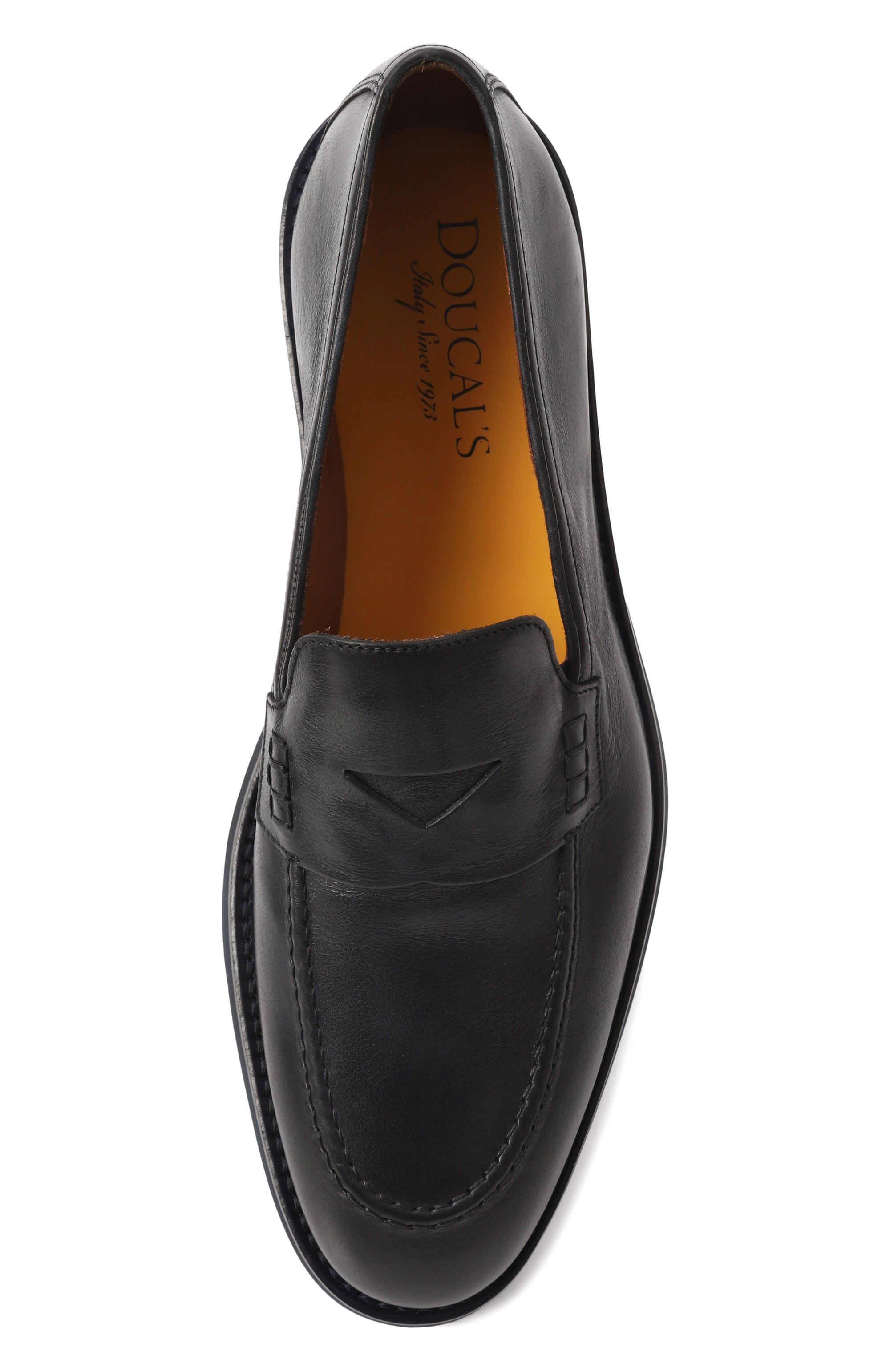 Кожаные пенни-лоферы DOUCAL'S, арт. DU3294SAL0UF188B, фото 6