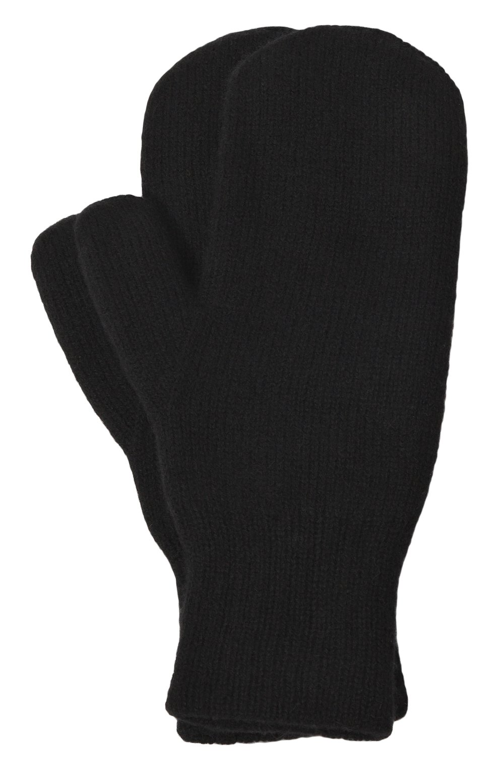 Варежки из шерсти и кашемира CANOE черного цвета по цене 8360 руб., арт. 6202210, фото 1 Варежки из шерсти и кашемира CANOE, арт. 6202210, фото 1