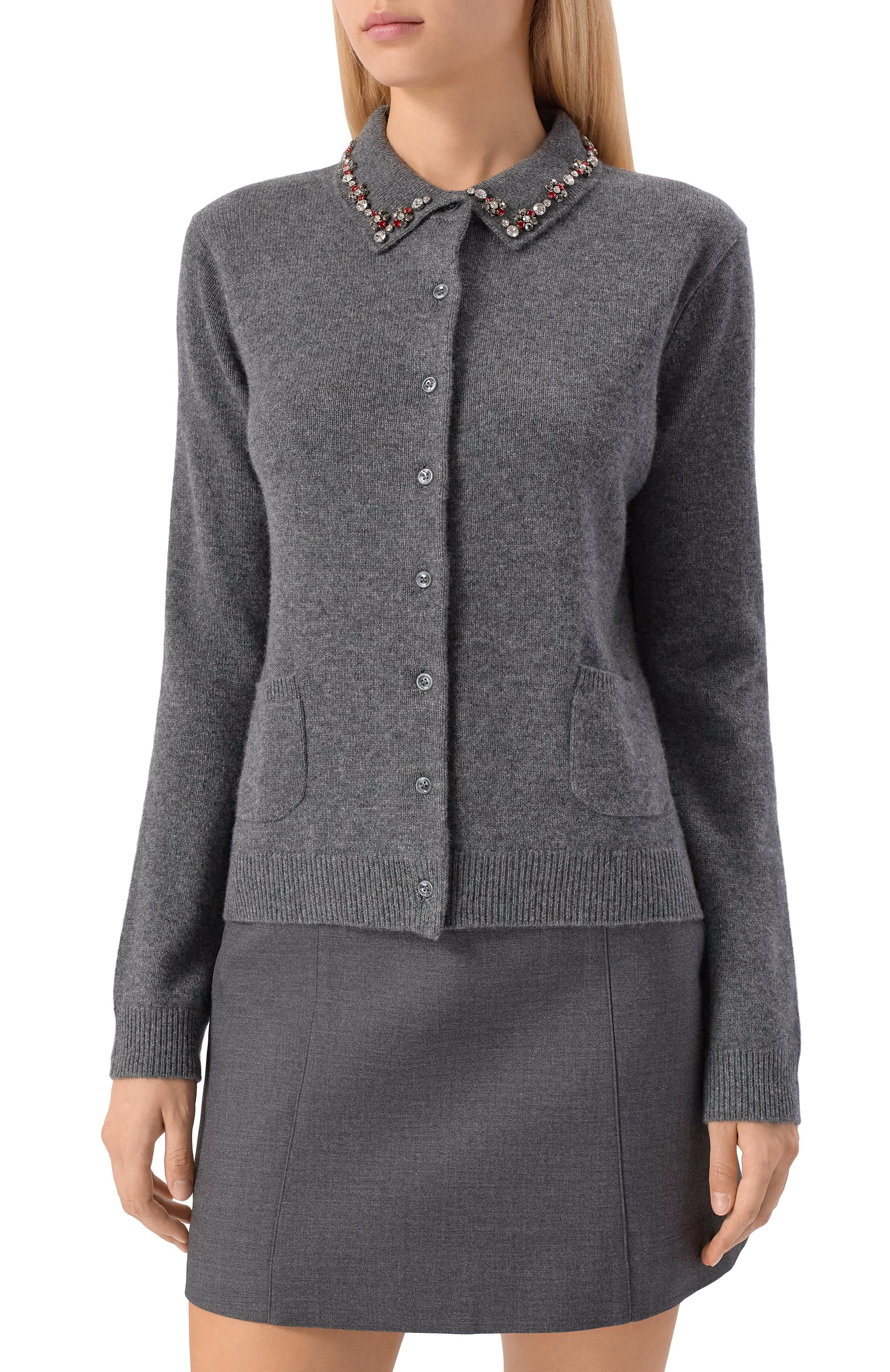 Кашемировый кардиган OLOLOL, арт. OLKNC029/901/BASE, фото 3