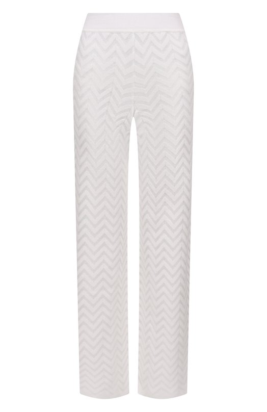 Брюки из хлопка и вискозы Missoni DC26SI01/BK01H2 Белый DC26SI01/BK01H2