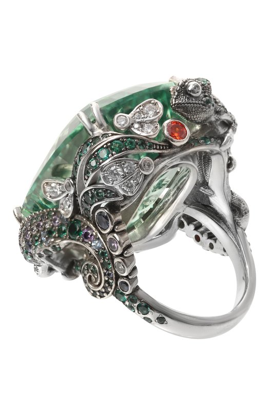 Кольцо Gecko Queensbee 101394 Зелёный  101394 Фото 3