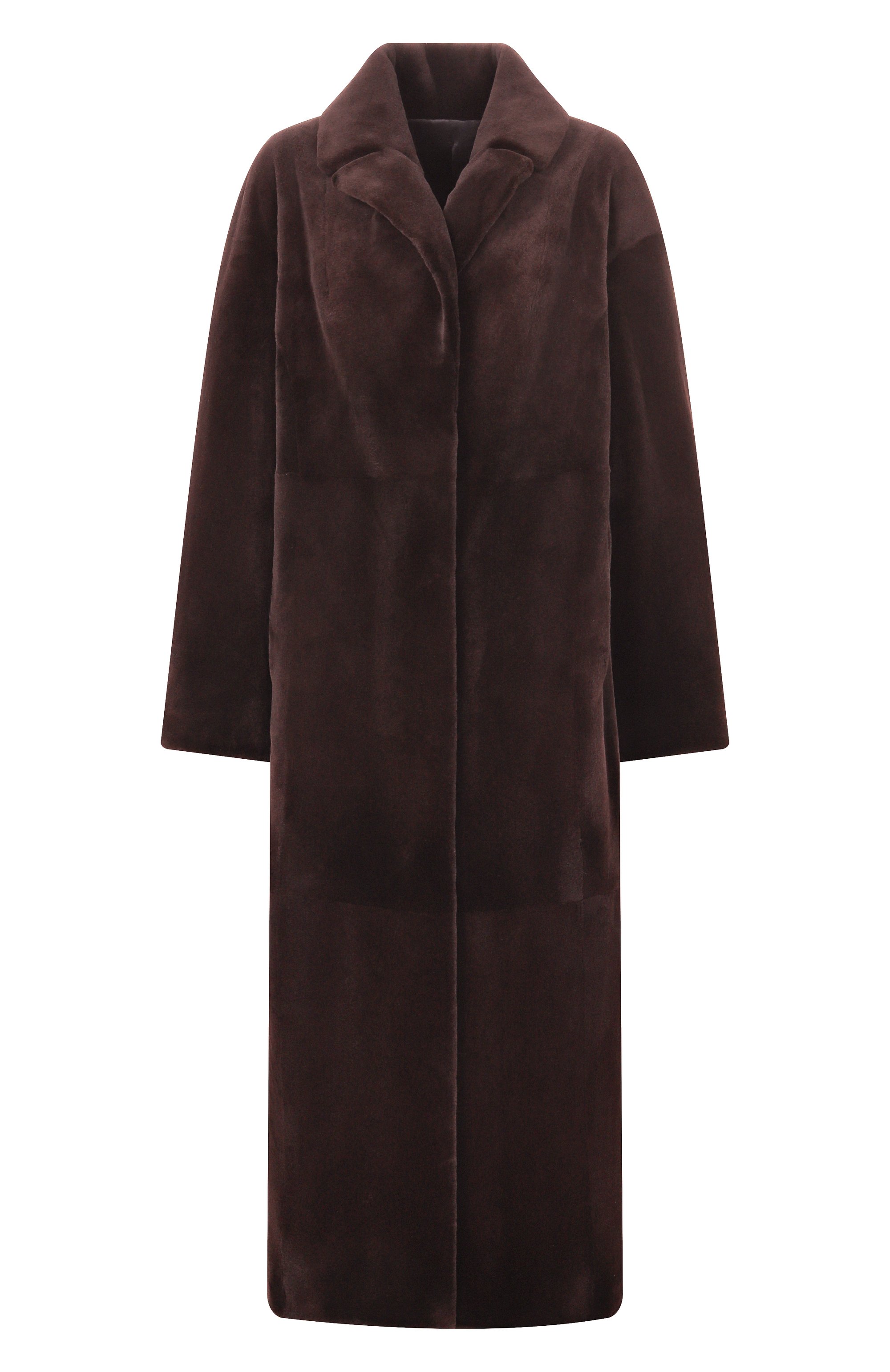 Шуба из норки VICTORIA KUSENKOVA темно-коричневого цвета по цене 1815000 руб., арт. 700210004695, фото 1 Шуба из норки VICTORIA KUSENKOVA, арт. 700210004695, фото 1