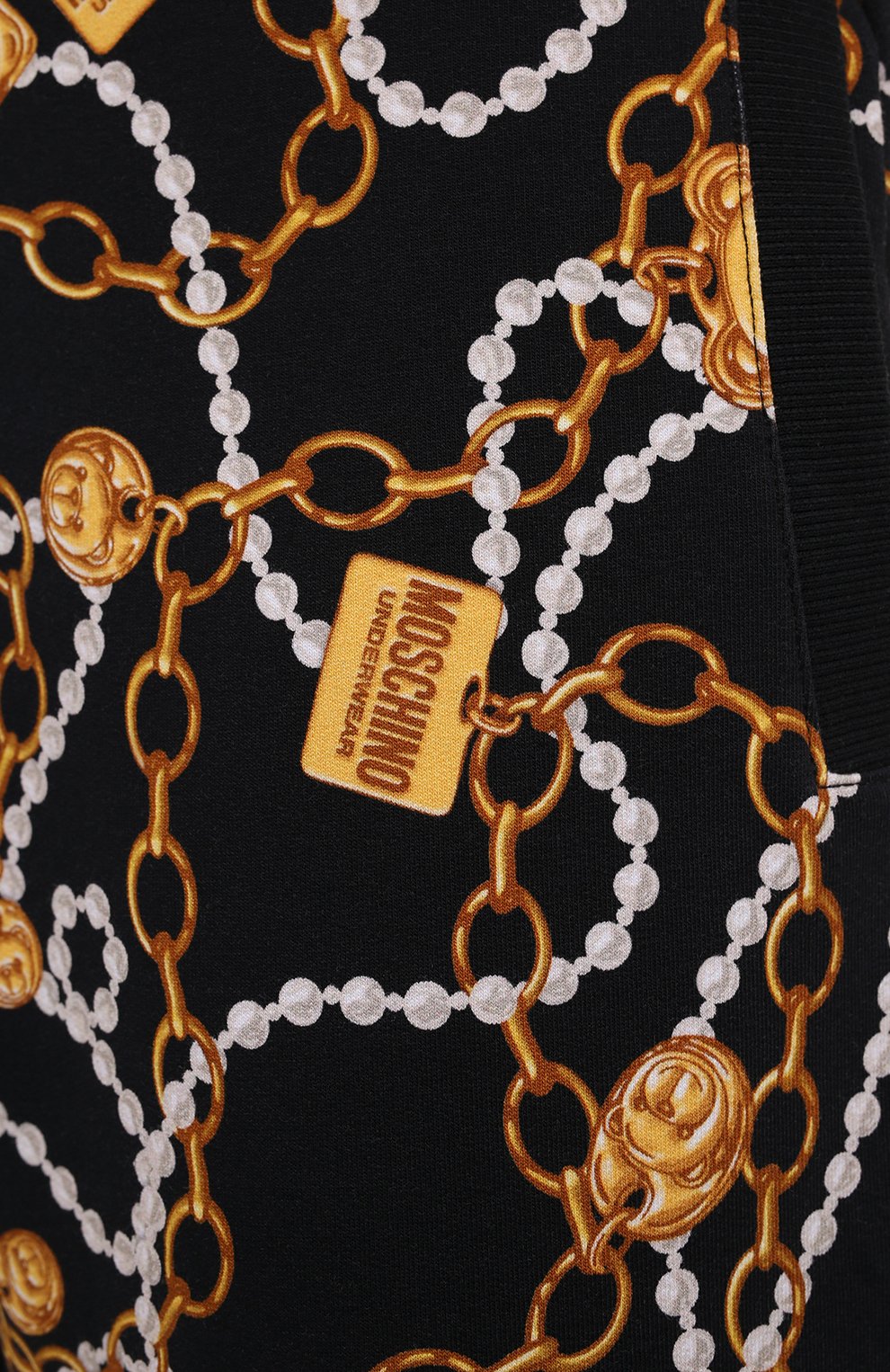 Хлопковые джоггеры MOSCHINO, арт. A4313/8108, фото 5