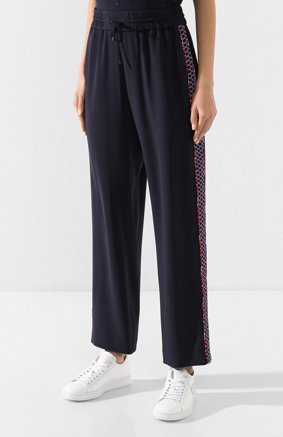 Брюки KENZO темно-синего цвета по цене 46100 руб., арт. FA52PA1315AC, фото 3 Брюки KENZO, арт. FA52PA1315AC, фото 3