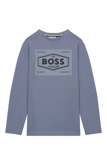 Хлопковый лонгслив BOSS, арт. J51221/6A-12A