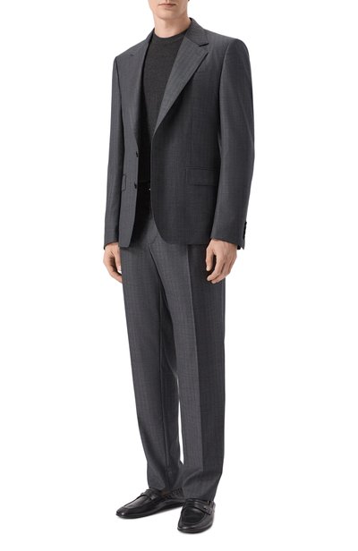 Мужские шерстяные брюки DOLCE & GABBANA, арт. GW0NET/FR23X