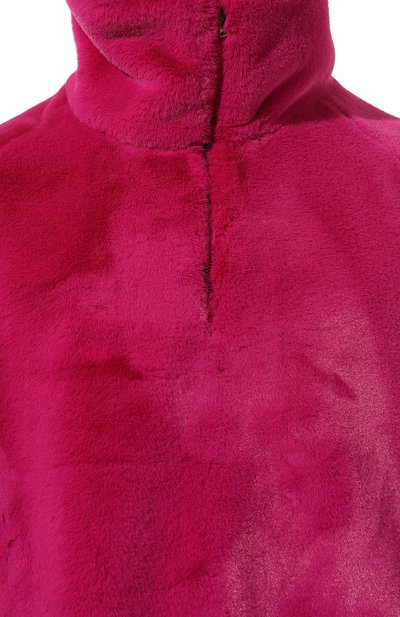 Толстовка из экомеха D.SIMACHEV фуксия цвета по цене 80000 руб., арт. ХРМ01012302/00012-00009, фото 5 Толстовка из экомеха D.SIMACHEV, арт. ХРМ01012302/00012-00009, фото 5