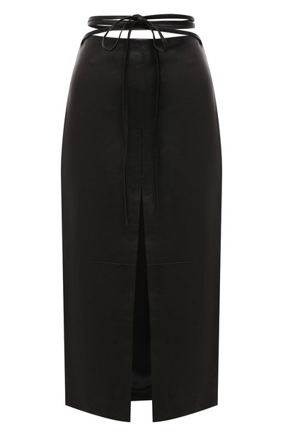 Женская кожаная юбка BATS, арт. FW21/TS_005