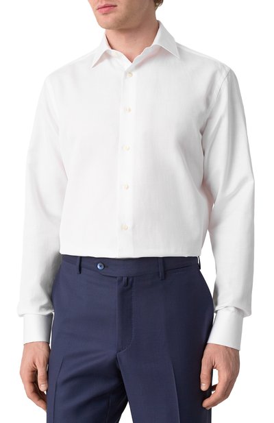 Сорочка из хлопка и льна CANALI, арт. CCL7018/GD03468, фото 3
