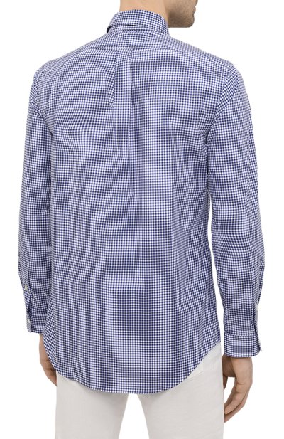 Хлопковая рубашка POLO RALPH LAUREN, арт. 710828845/4656A, фото 4