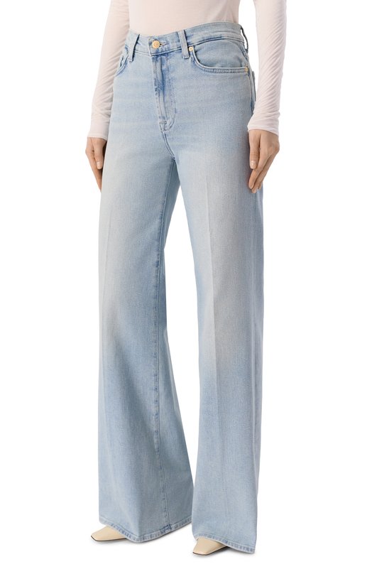 Джинсы Modern Dojo 7 For All Mankind 7U330A91/M0DERN D0J0 Голубой  7U330A91/M0DERN D0J0 Фото 3