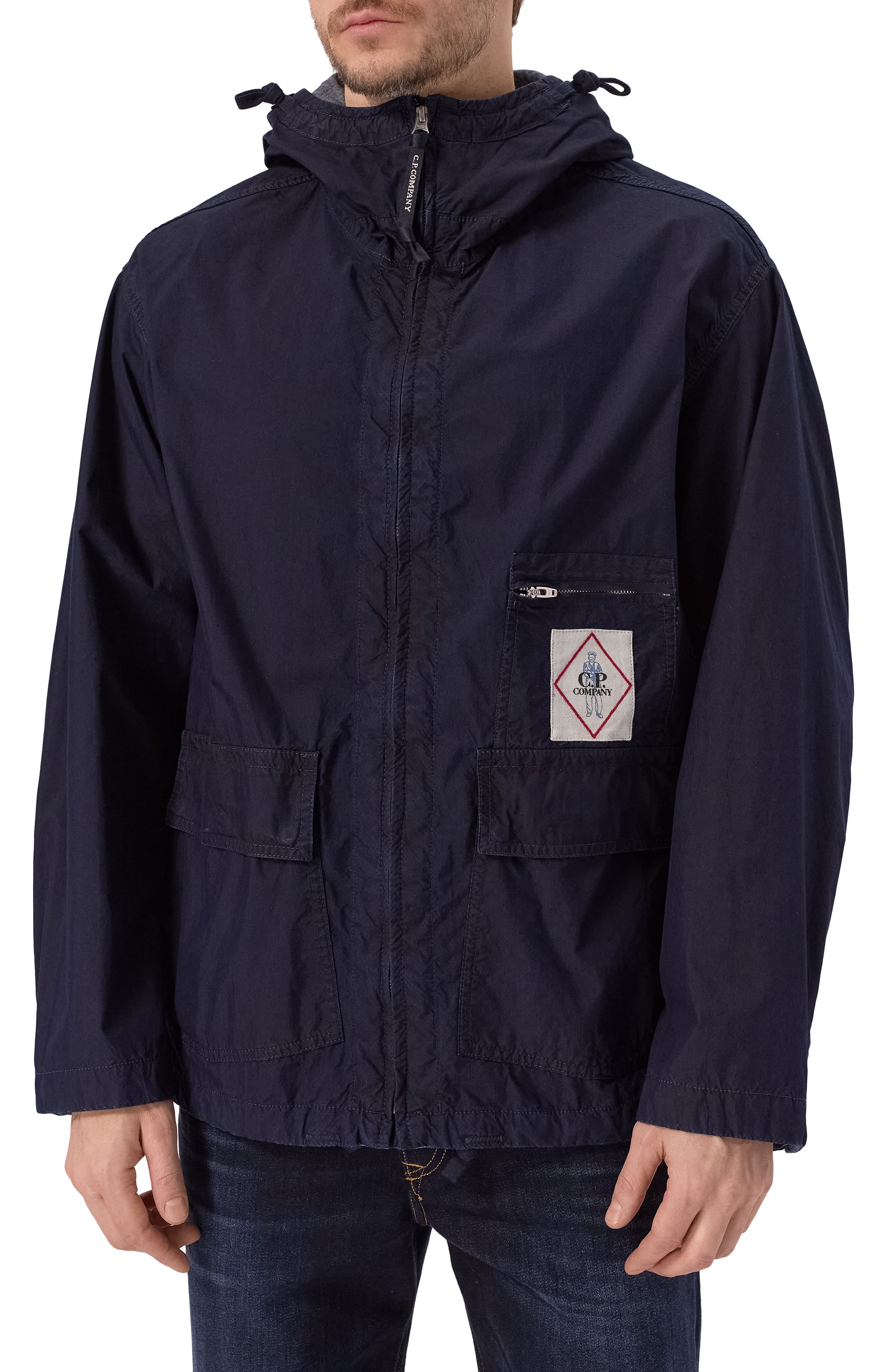 Хлопковая куртка C.P. COMPANY, арт. 18CM0W154A110288W, фото 3