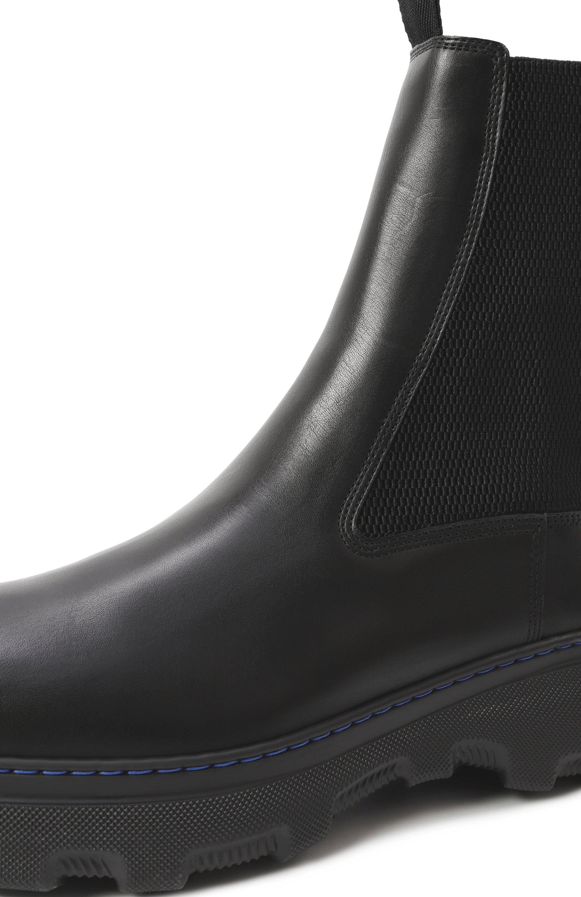 Кожаные челси creeper BURBERRY, арт. 8076670, фото 7