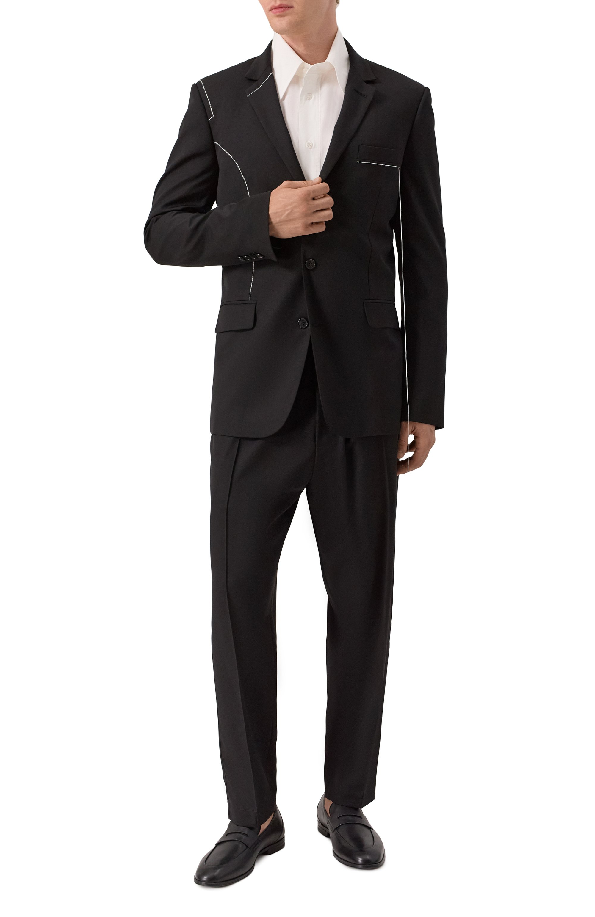 Шерстяной пиджак ISABEL BENENATO, арт. UW36F25, фото 2