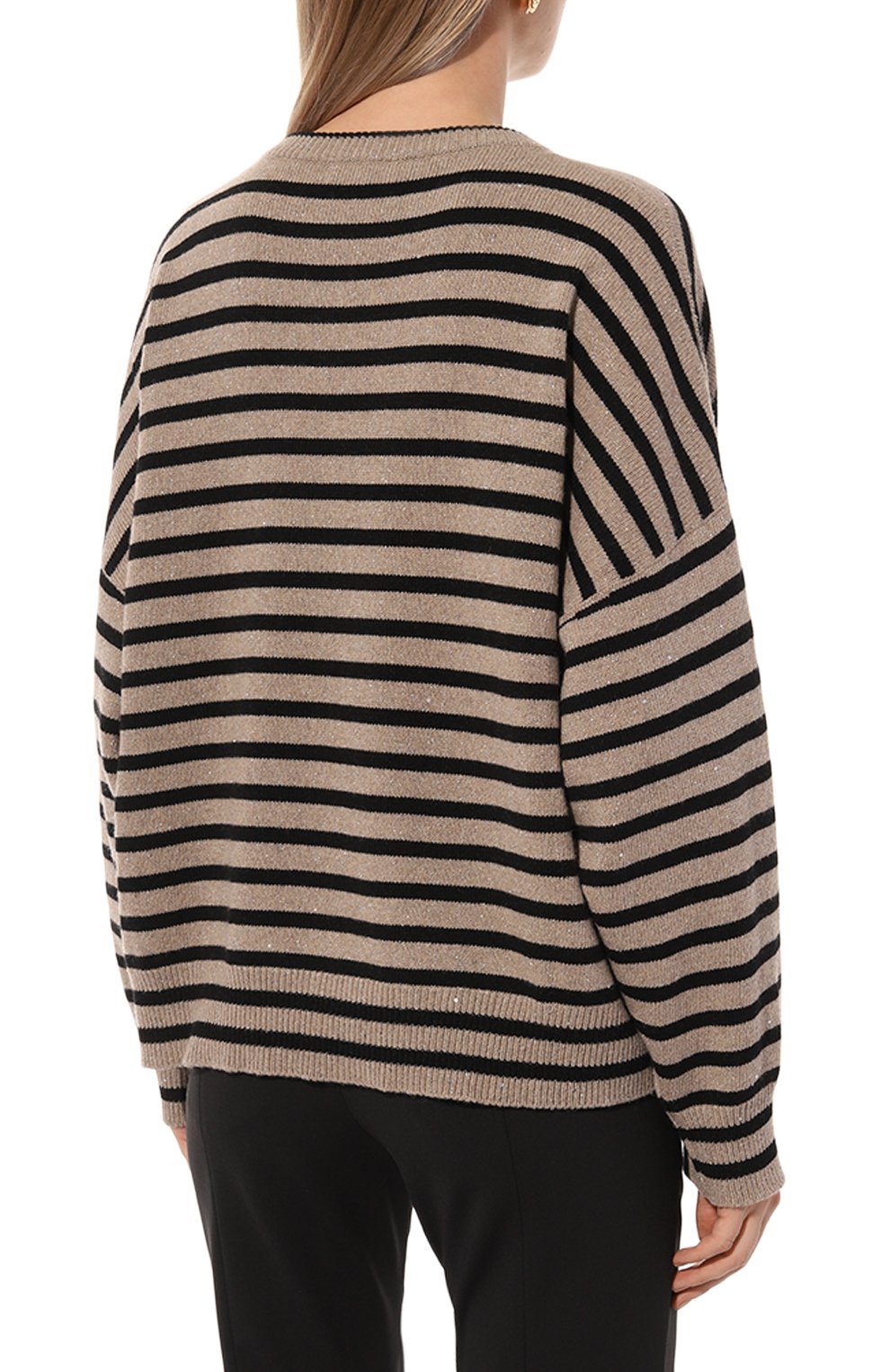 Пуловер из кашемира и шерсти BRUNELLO CUCINELLI, арт. MBM75BP407, фото 4