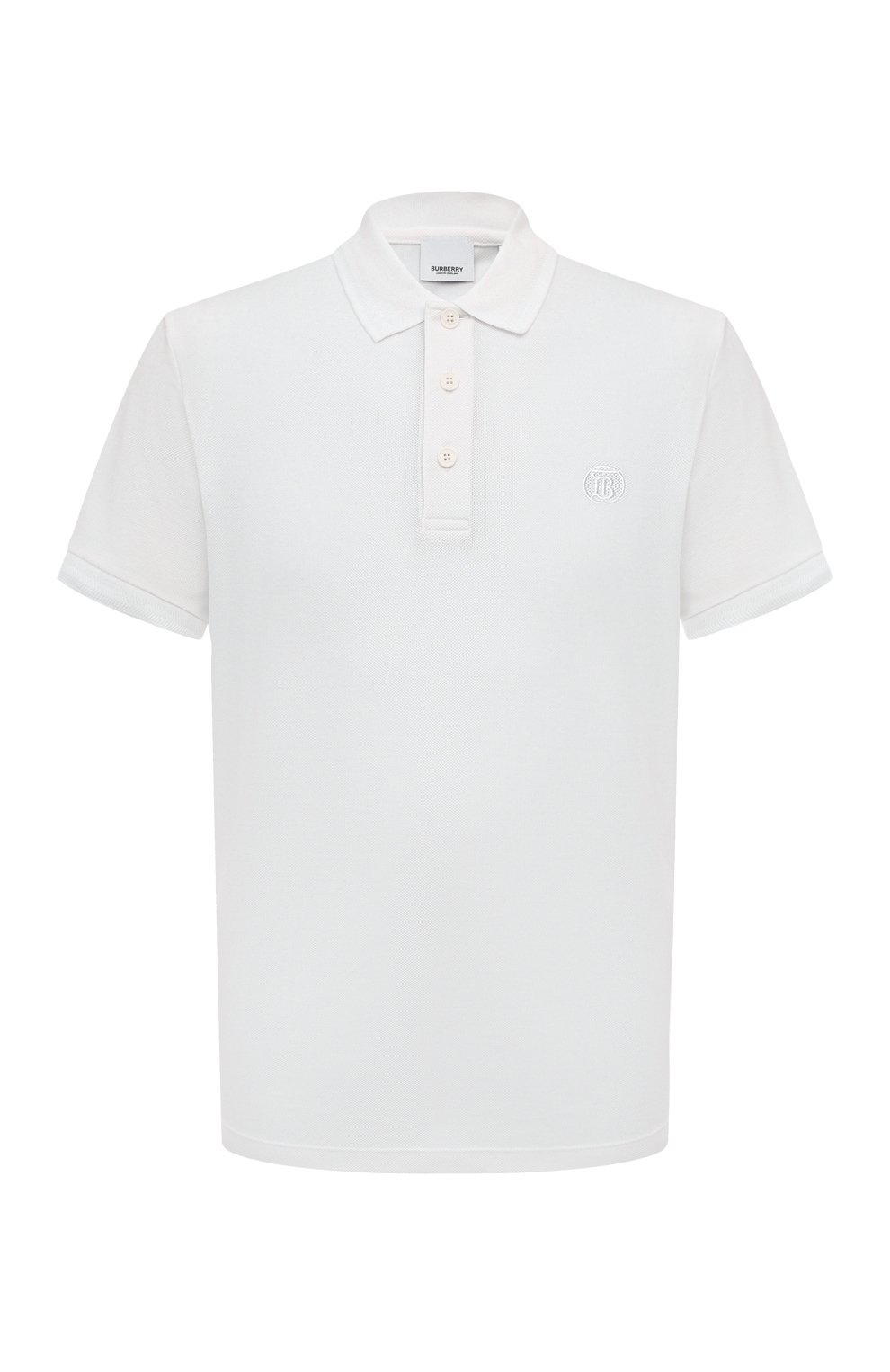Хлопковое поло BURBERRY, арт. 8055229, фото 1