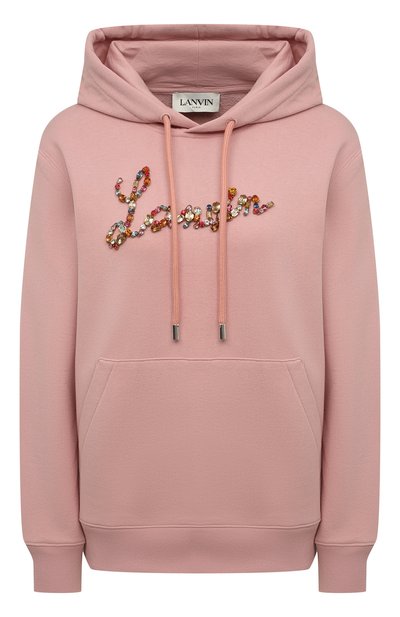 Женский хлопковое худи LANVIN, арт. RW-H09011-J187-P22