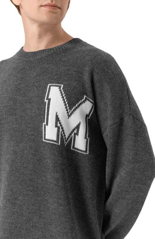 Свитер MM6 SH0HL0039/M13206 Серый  SH0HL0039/M13206 Фото 5