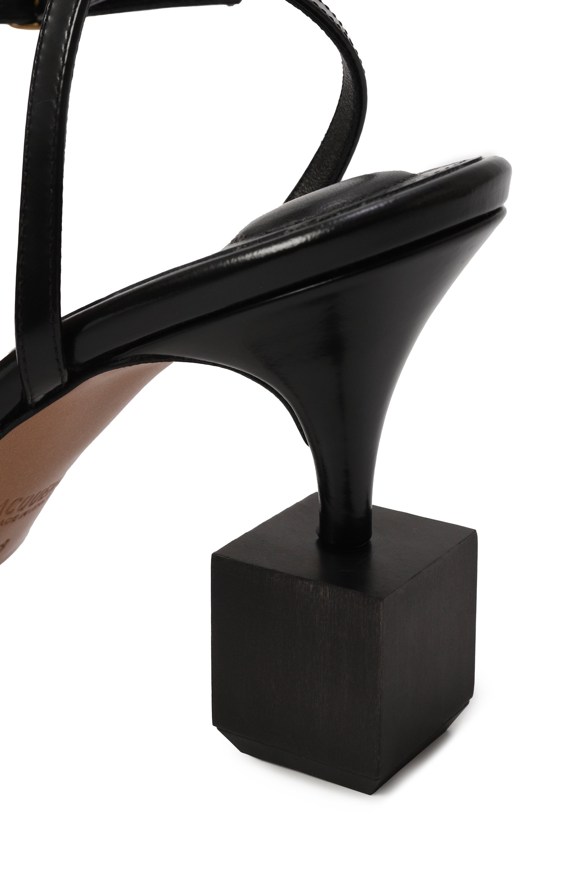 Кожаные босоножки bisou 105 JACQUEMUS, арт. 24H/243F0149-4036, фото 7