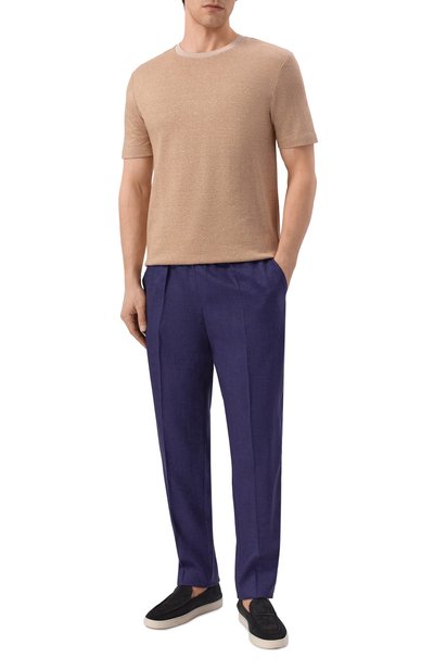 Льняные брюки FEDELI, арт. TU000526/LIN0 UNIT0, фото 2