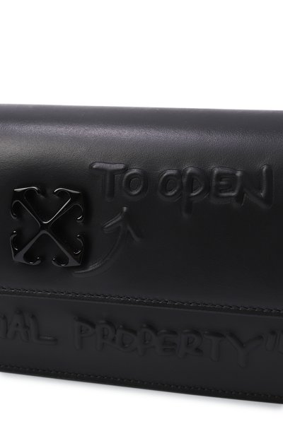 Сумка jitney 1.0 quote3d OFF-WHITE, арт. 0WNN172C99LEA003, фото 3