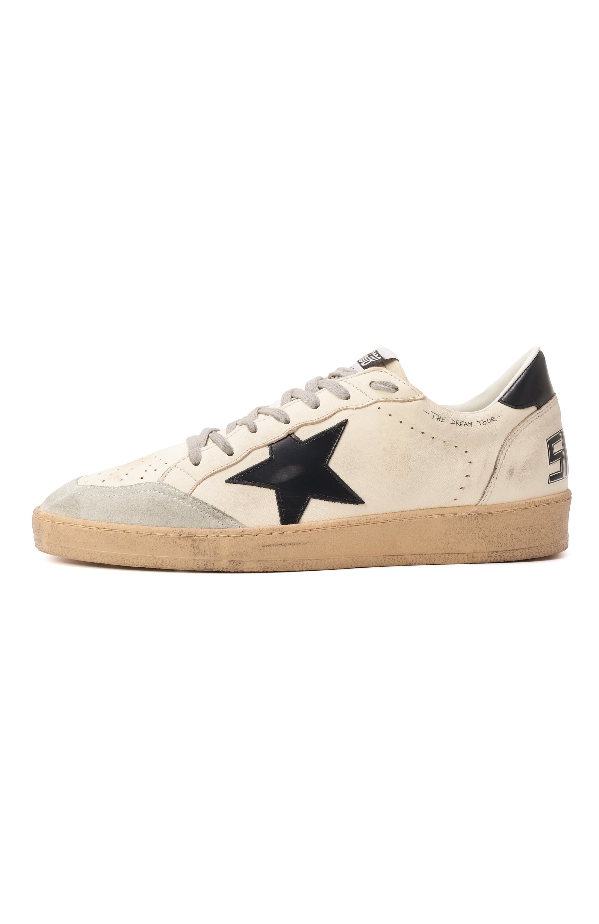 Кожаные кеды ball star GOLDEN GOOSE DELUXE BRAND, арт. GMF00117.F006869, фото 4