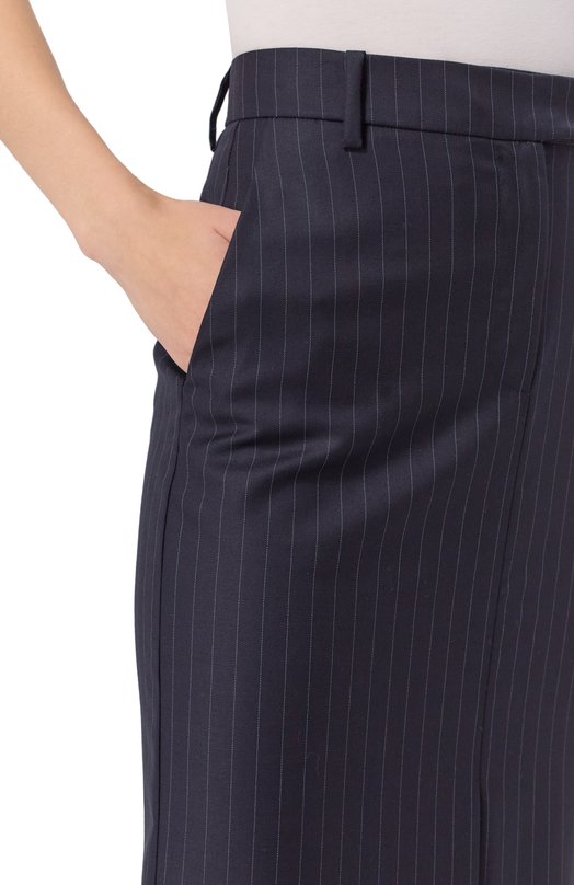 Шерстяная юбка OLOLOL OLSK097/2582.ST403 Синий  OLSK097/2582.ST403 Фото 5