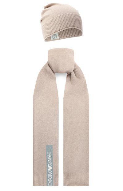 Комплект из шапки и шарфа EMPORIO ARMANI, арт. EB000811/AF17340