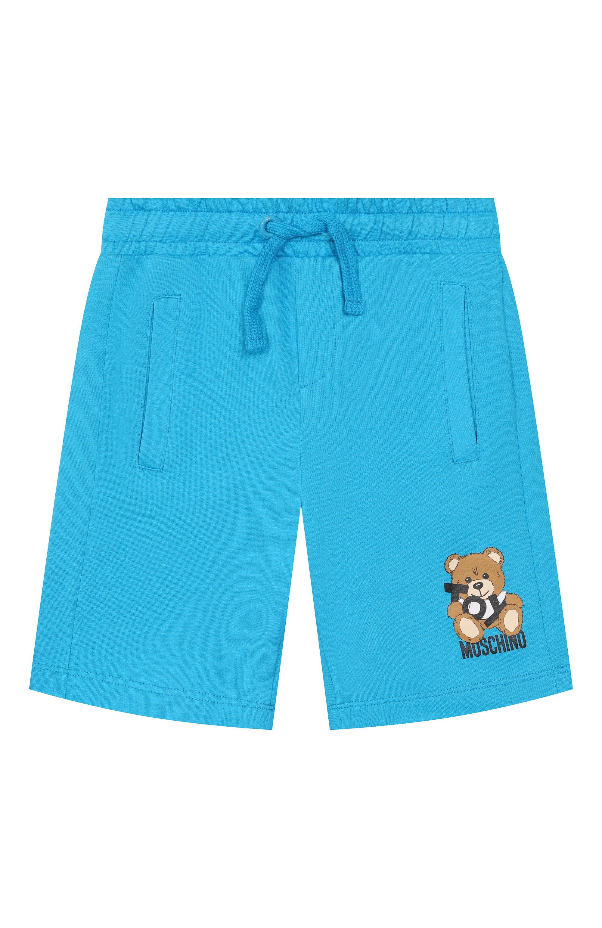 Хлопковые шорты MOSCHINO, арт. HUQ02A/LCA19/4-8, фото 1