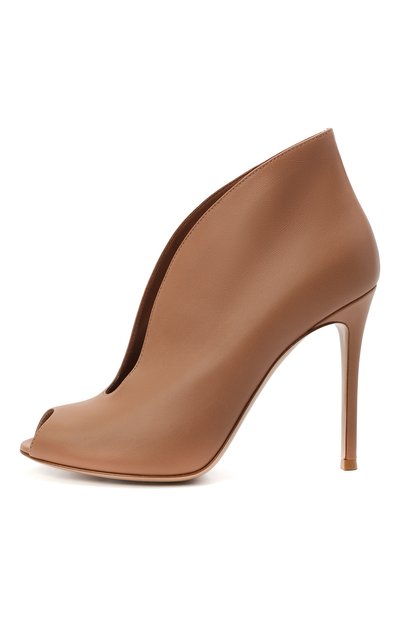 Кожаные ботильоны vamp GIANVITO ROSSI, арт. G53260.15RIC.NVIPRAL, фото 3