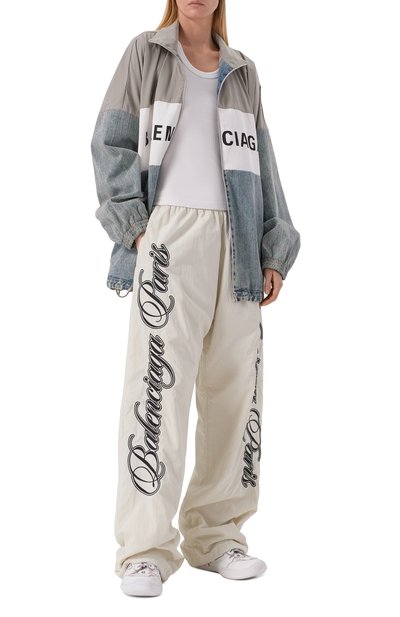 Кожаные кеды hamptons BALENCIAGA, арт. 841763/WCURS, фото 3