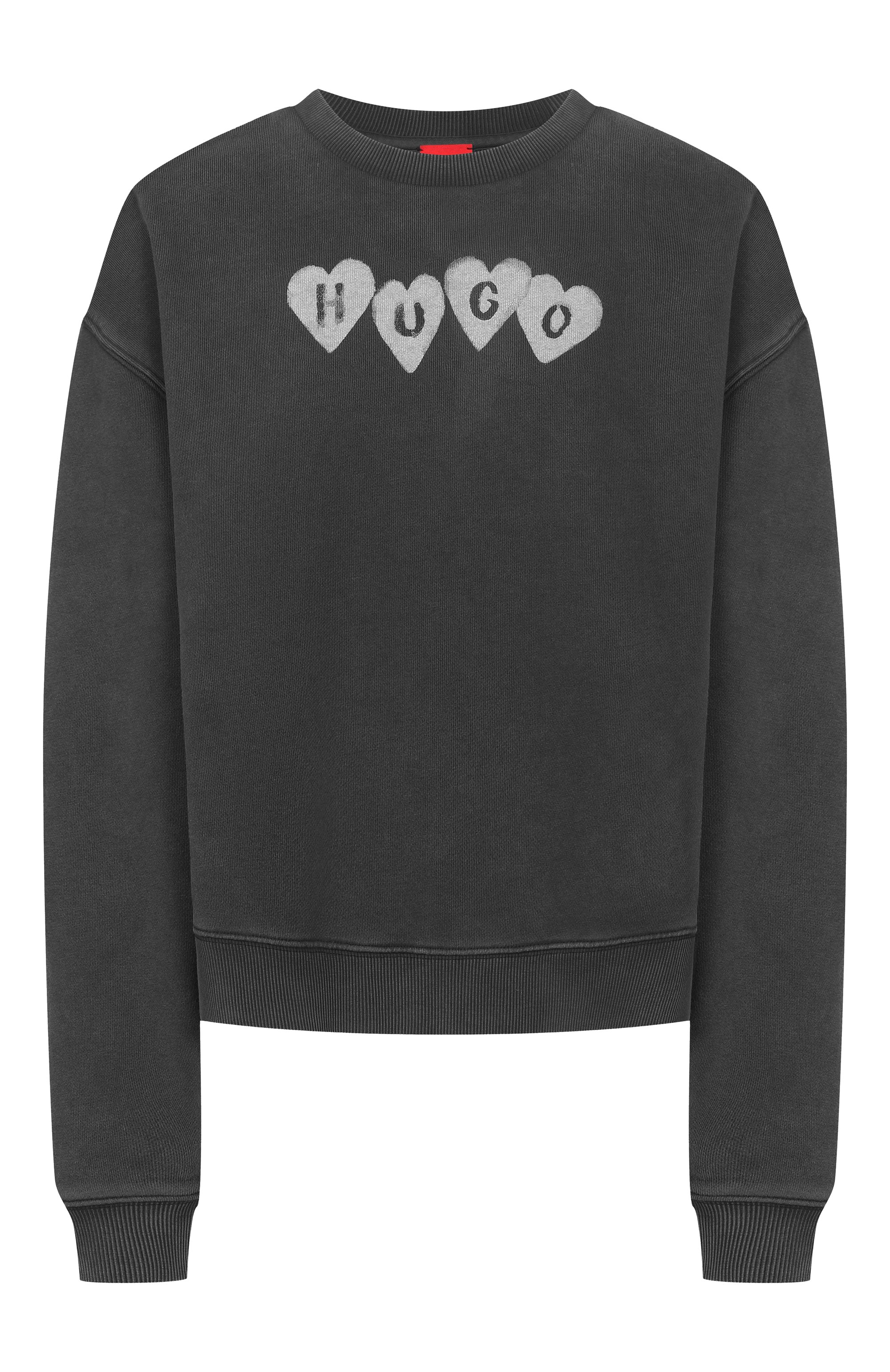 Хлопковый свитшот HUGO, арт. 50555824, фото 1