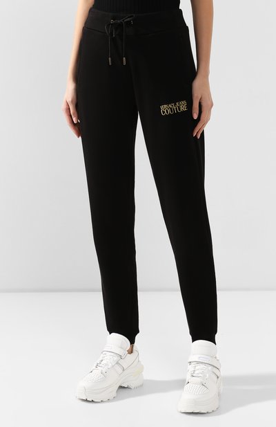 Хлопковые джоггеры VERSACE JEANS COUTURE, арт. A1HUA120-UDP310 8C/36604, фото 3