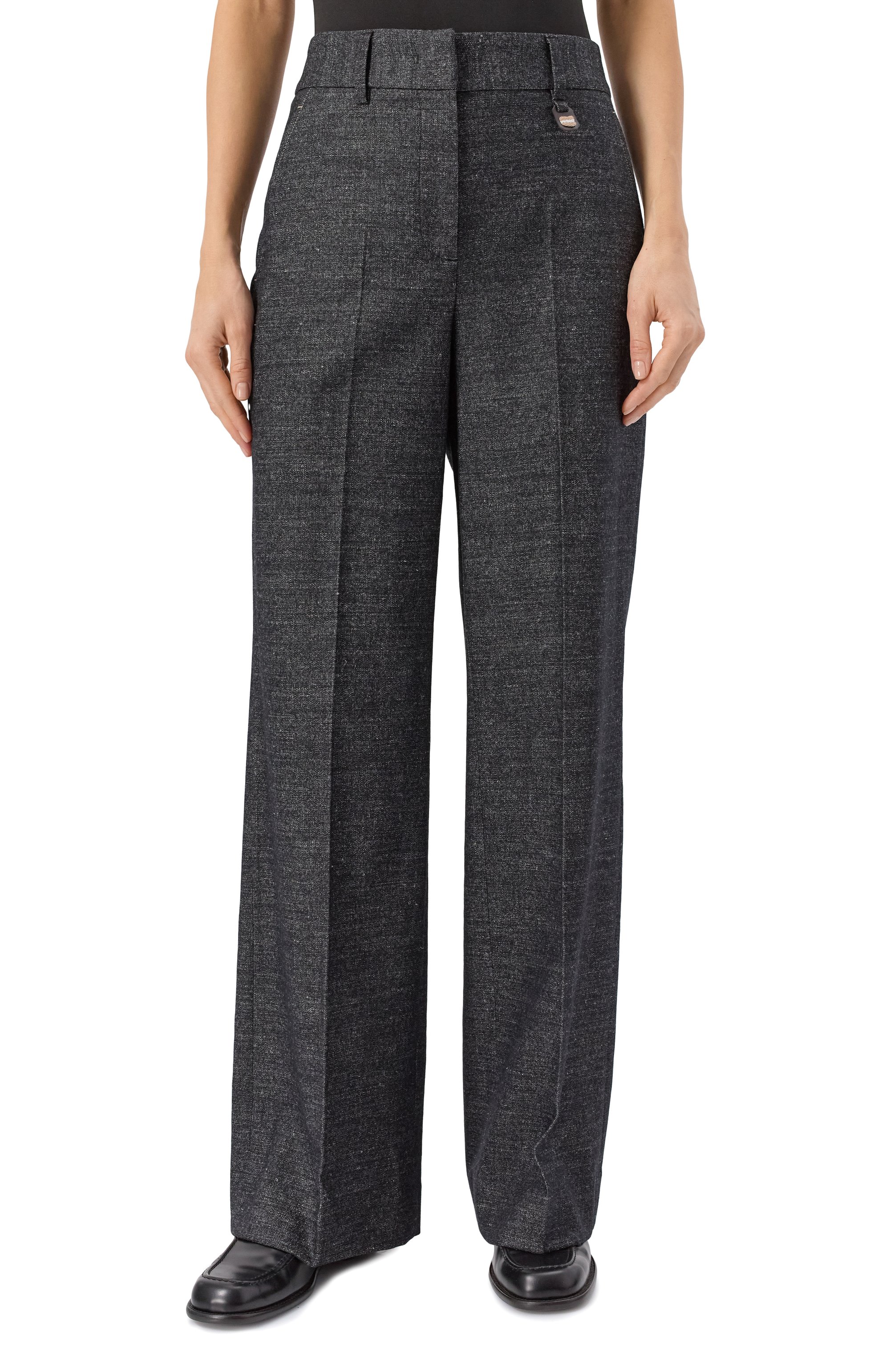 Брюки из шерсти и вискозы LORENA ANTONIAZZI, арт. PA01H/5026, фото 3