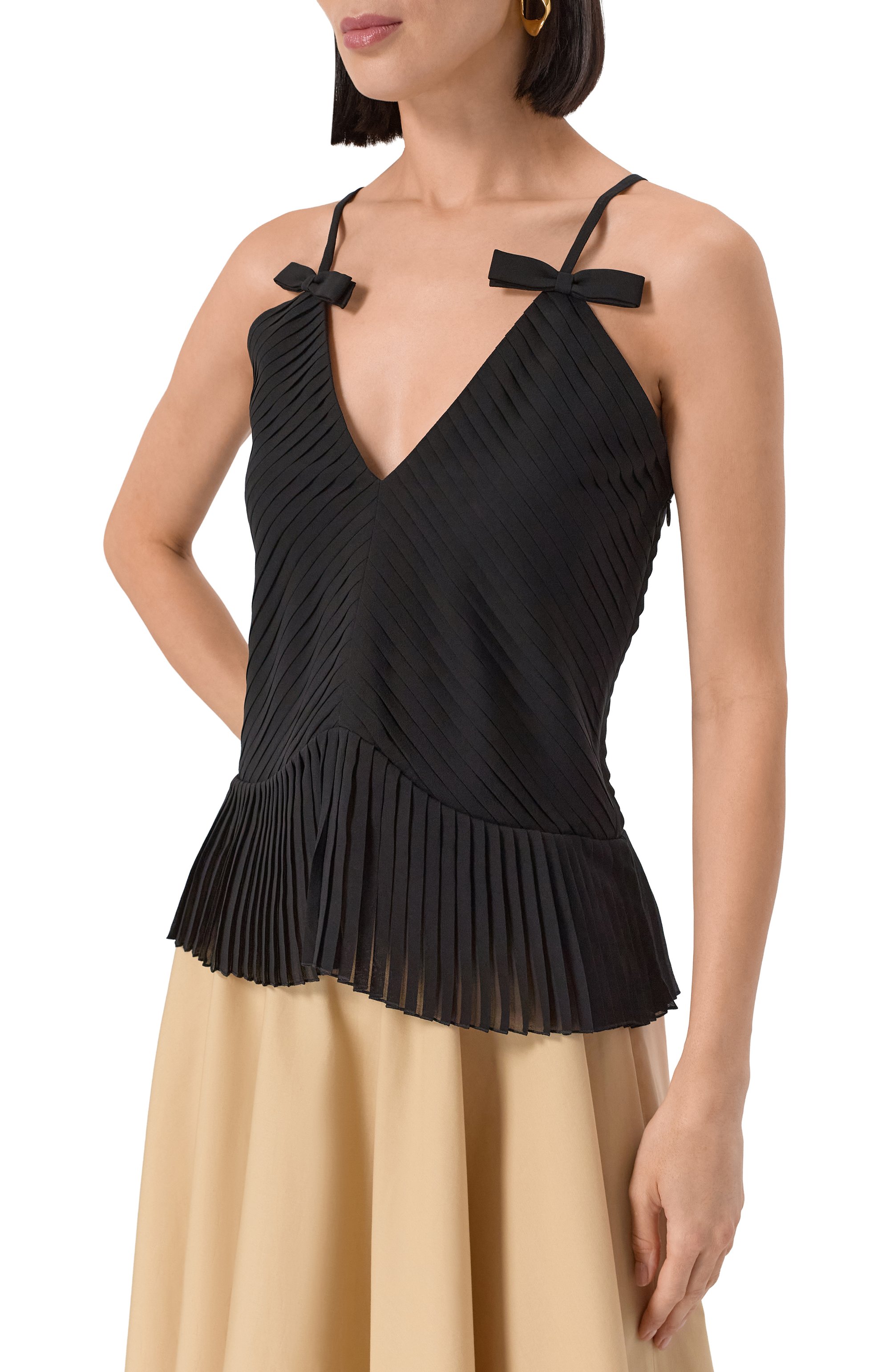 Шелковый топ MVST, арт. T021/5593, фото 3