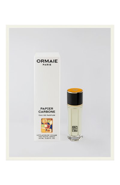 Парфюмерная вода papier carbone (20ml) ORMAIE, арт. 3770011788699, фото 2