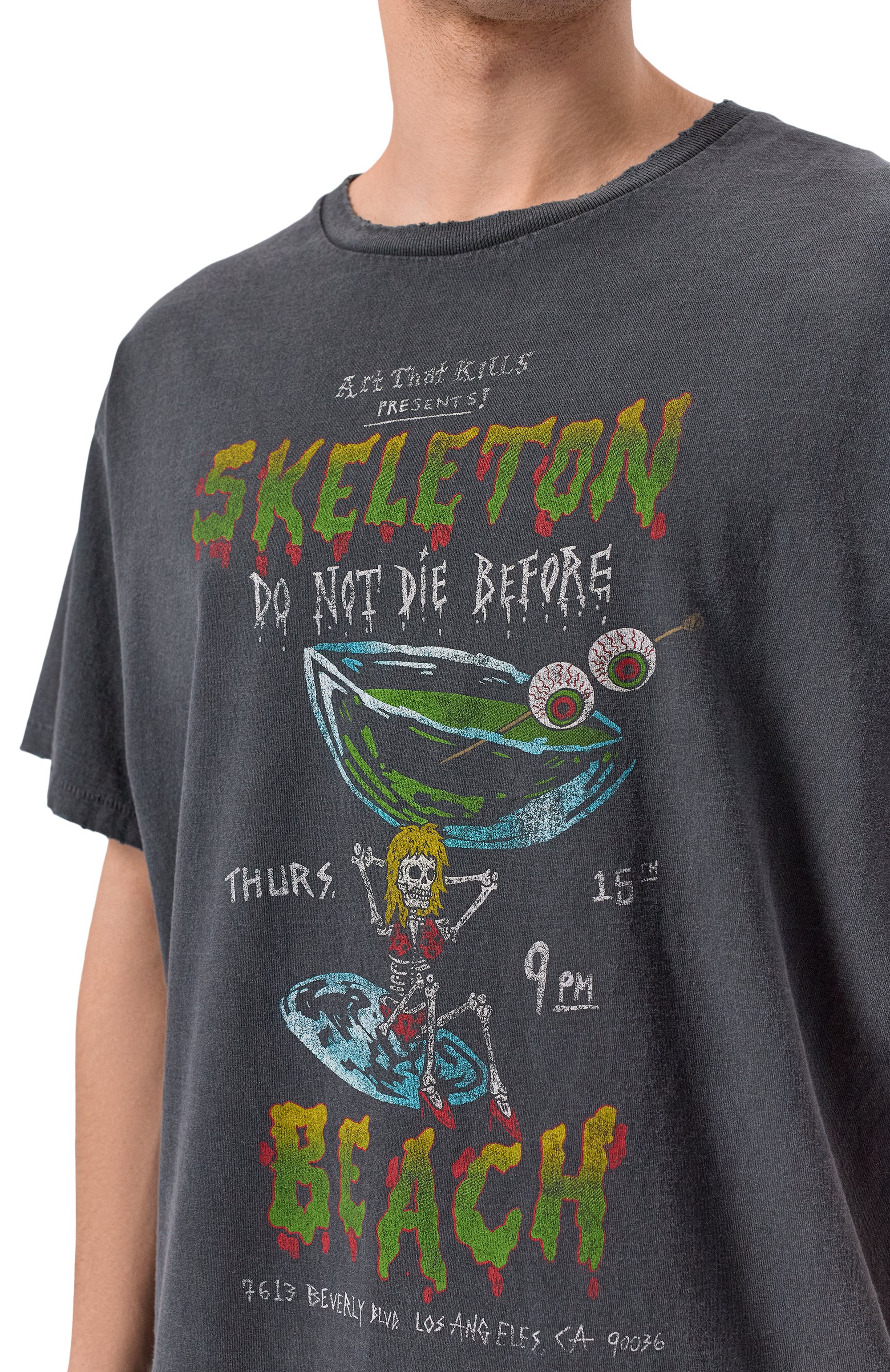 Хлопковая футболка GALLERY DEPT., арт. T0P011/C0TT0N, фото 5