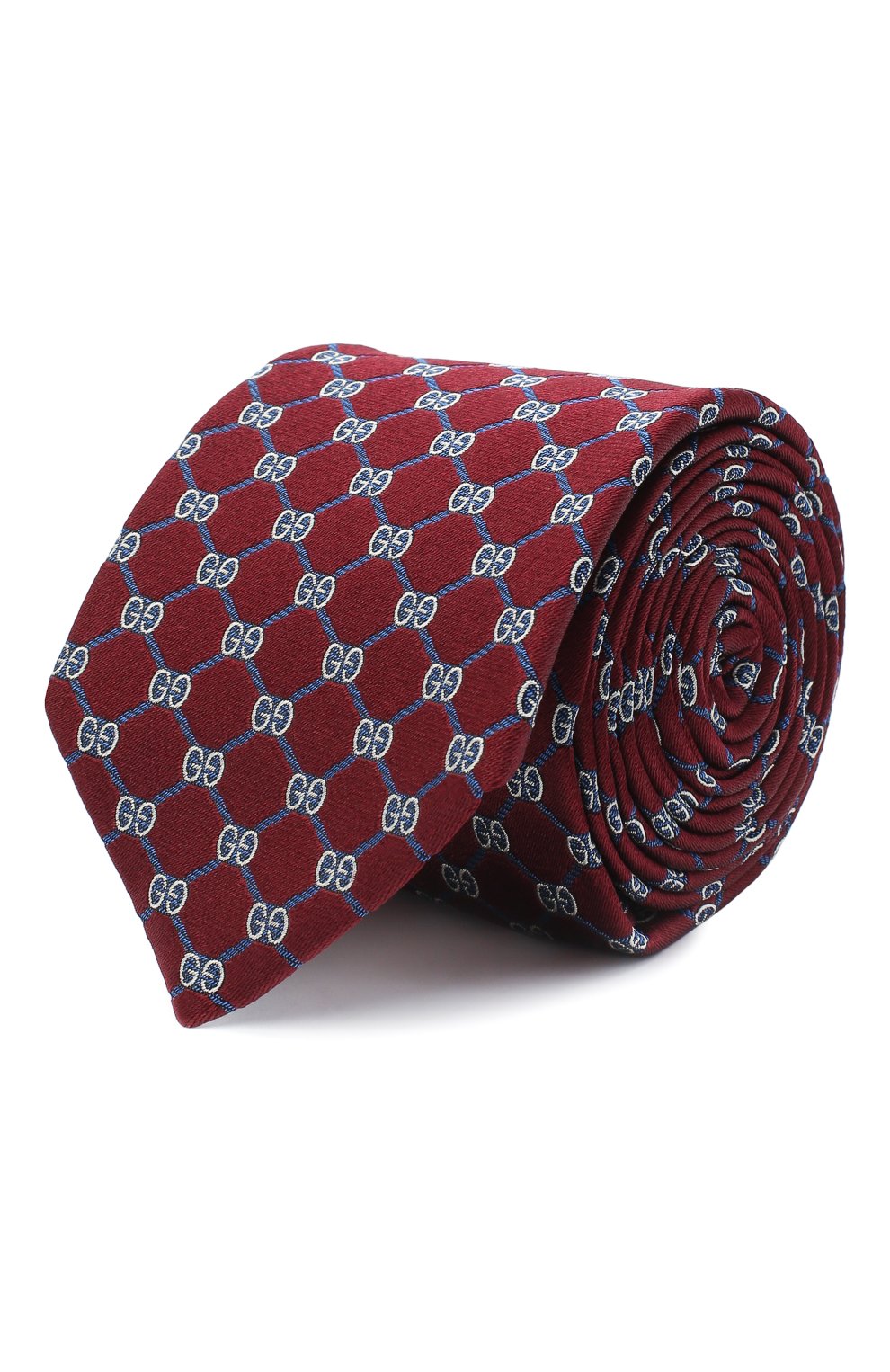 Шелковый галстук GUCCI бордового цвета по цене 16600 руб., арт. 625461/4E002, фото 1 Шелковый галстук GUCCI, арт. 625461/4E002, фото 1
