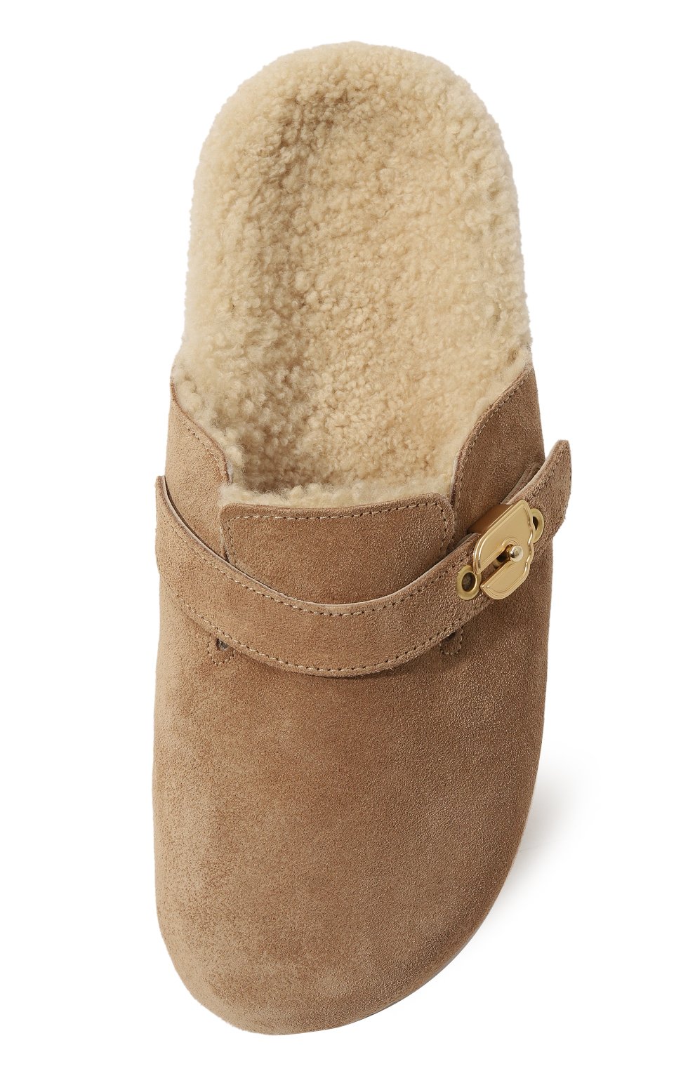 Замшевые сабо vasilitsa ANCIENT GREEK SANDALS, арт. VASILITSA/CR0STA & SHEEPSKIN, фото 6