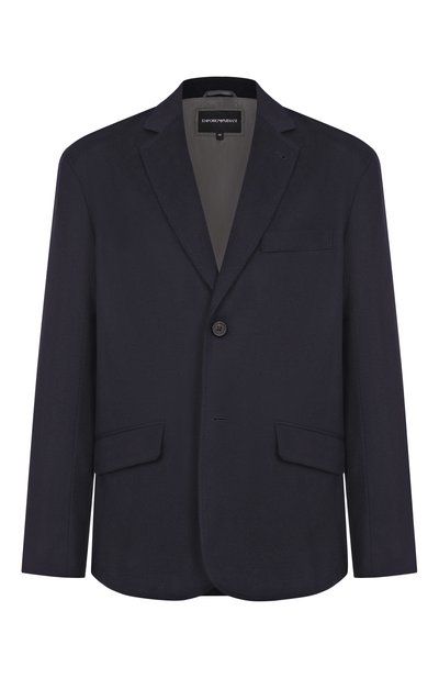 Мужской пиджак из шерсти и кашемира EMPORIO ARMANI, арт. EM001125/AF17835