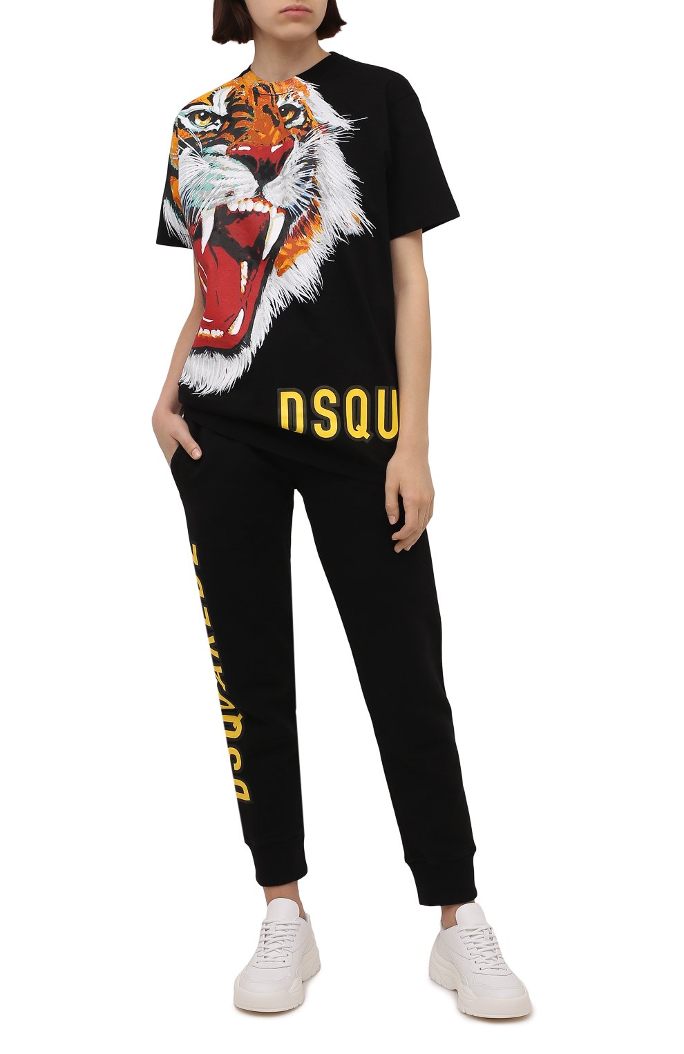 Хлопковая футболка DSQUARED2, арт. S75GD0274/S23009, фото 2