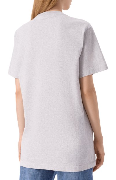 Хлопковая футболка SPORTY AND RICH, арт. T0043602043GY03, фото 4