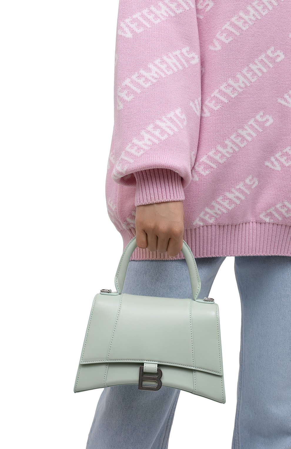 Сумка hourglass small BALENCIAGA, арт. 593546/1QJ4Y, фото 2