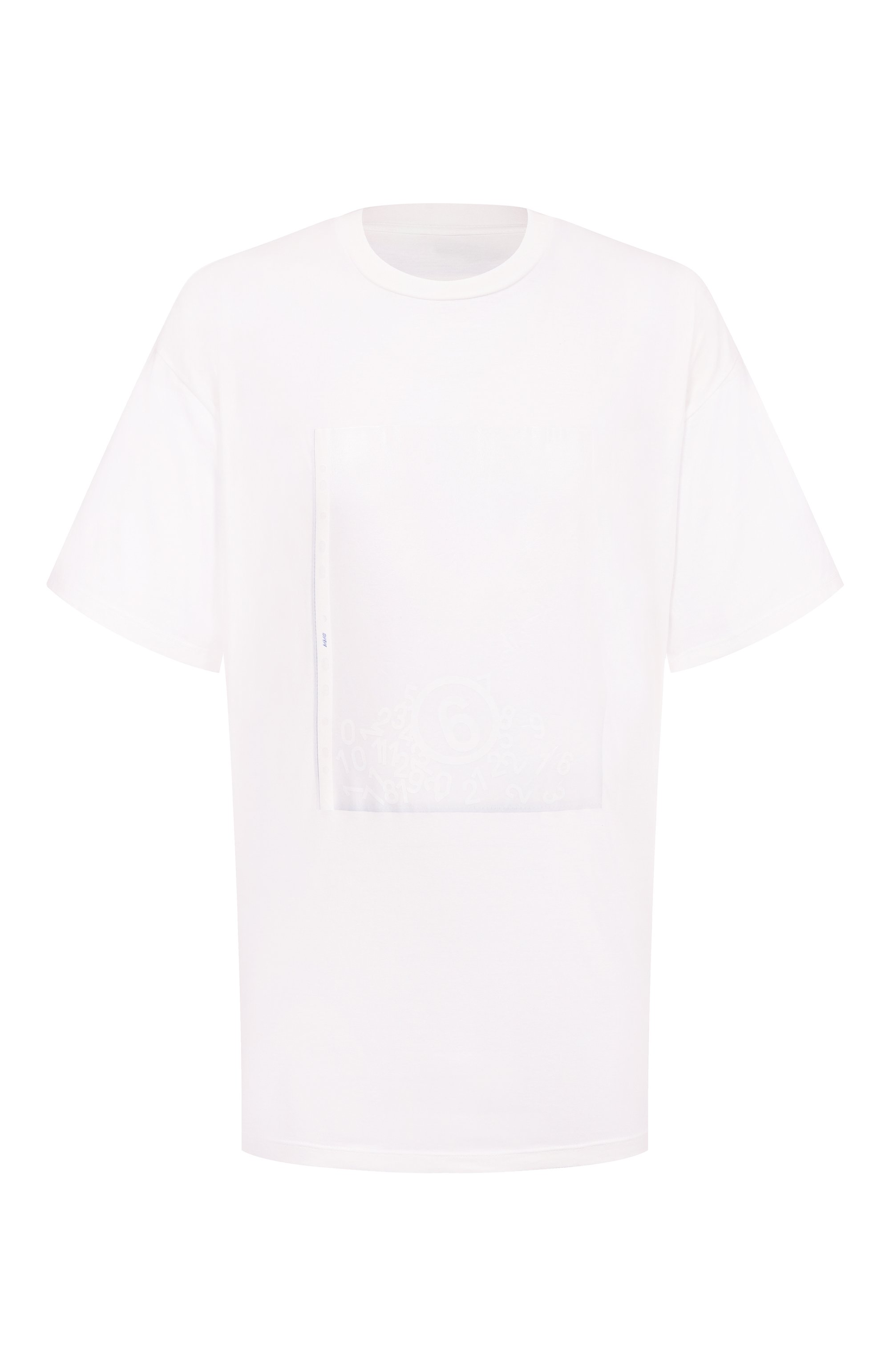 Хлопковая футболка MM6, арт. SH0GC0060/M20048, фото 1