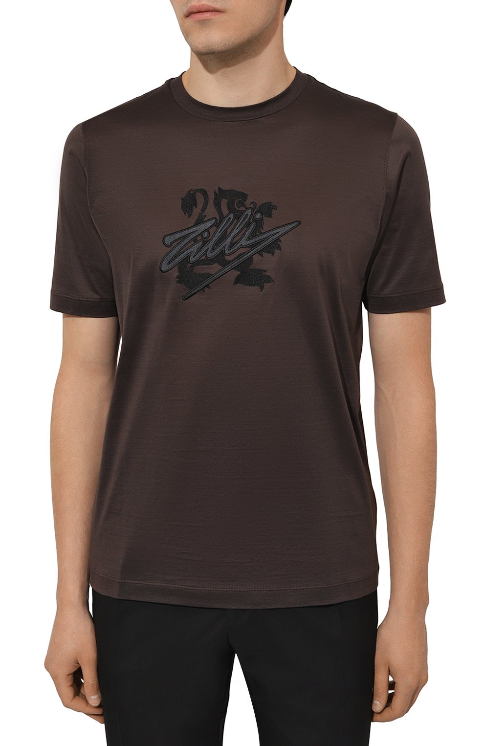 Хлопковая футболка ZILLI, арт. TSR001M0110VLIS00M, фото 3