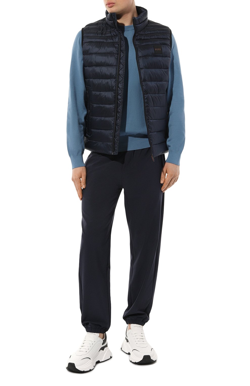 Хлопковый джемпер BOSS, арт. 50506023, фото 2