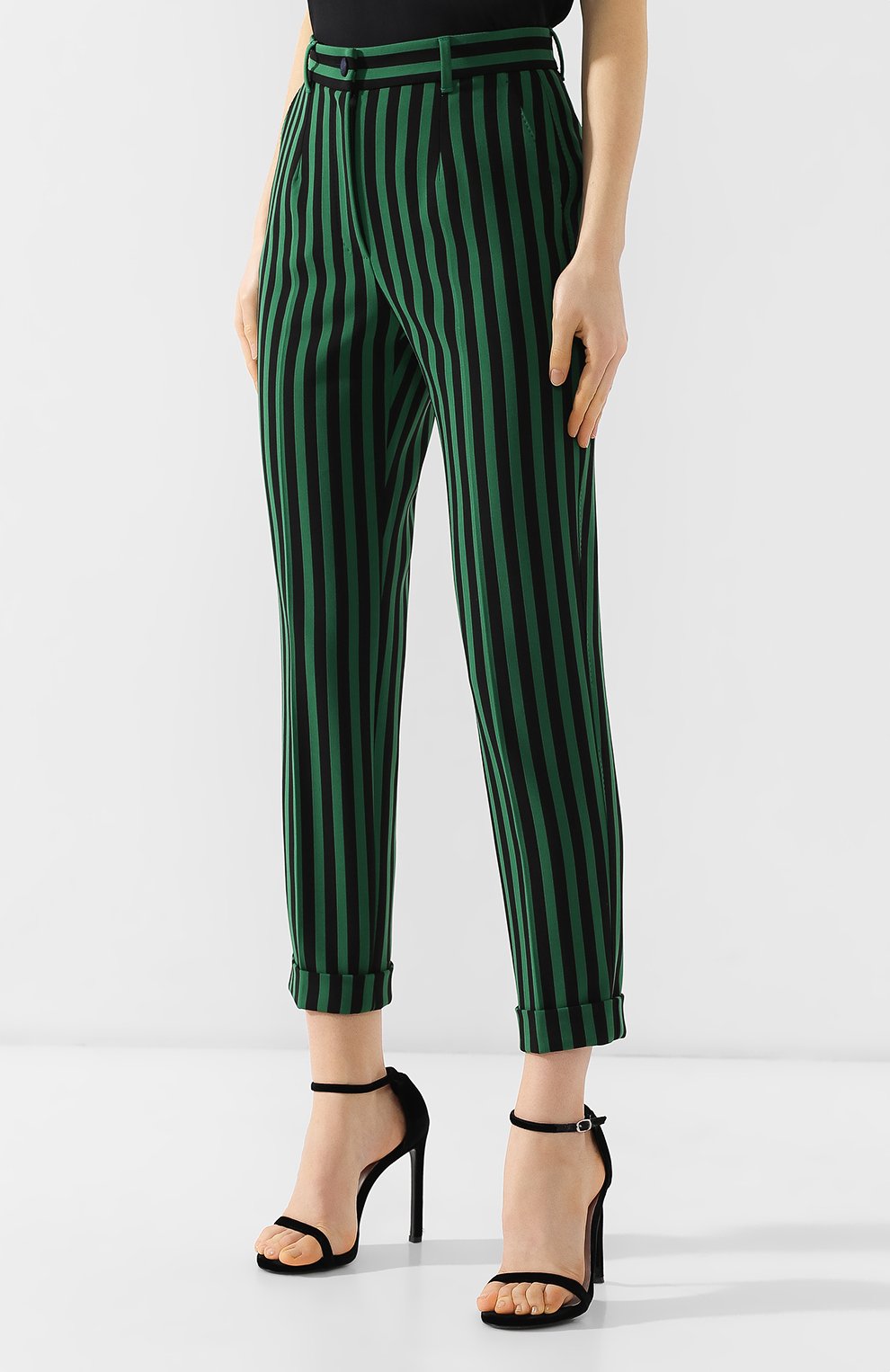 Брюки с отворотами DOLCE & GABBANA, арт. FTBDAT/FBRAL, фото 3