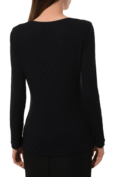 Лонгслив из вискозы и кашемира GIORGIO ARMANI, арт. 6DAM70/AJSVZ, фото 4