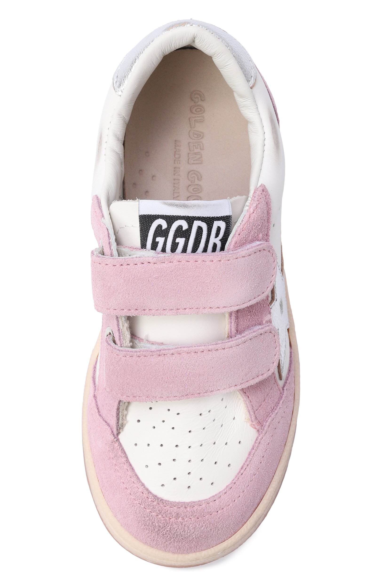 Кожаные кеды ball star GOLDEN GOOSE DELUXE BRAND, арт. GYF00501.F008650, фото 4